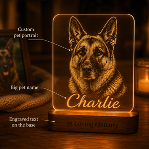 Custom Pet Memorial Lamp