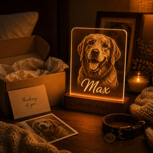 Custom Pet Memorial Lamp